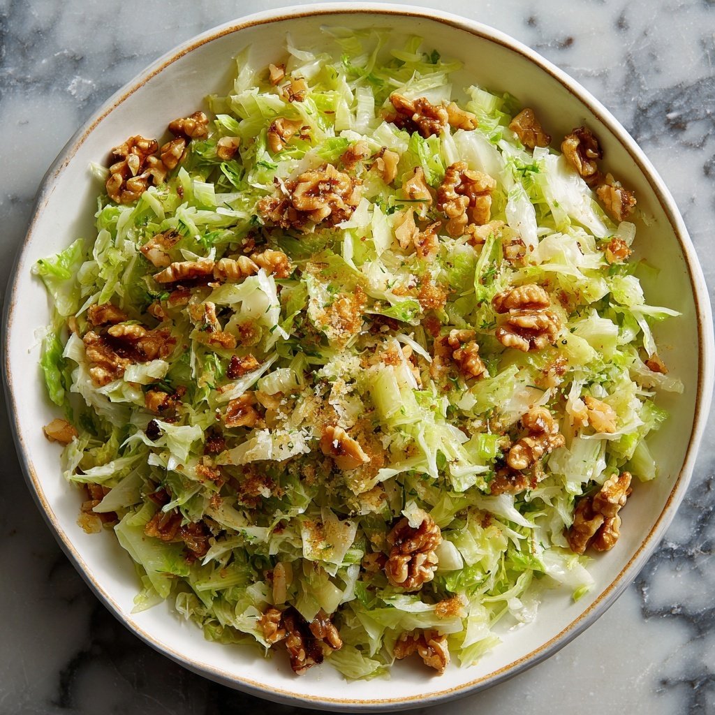 Celery Salad With Walnuts And Parmesan