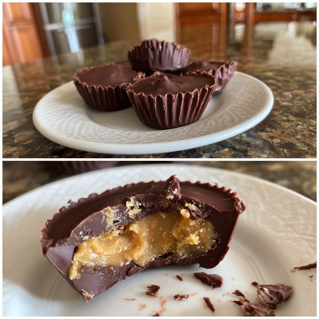 Homemade Reese’s Cups Mini Bites