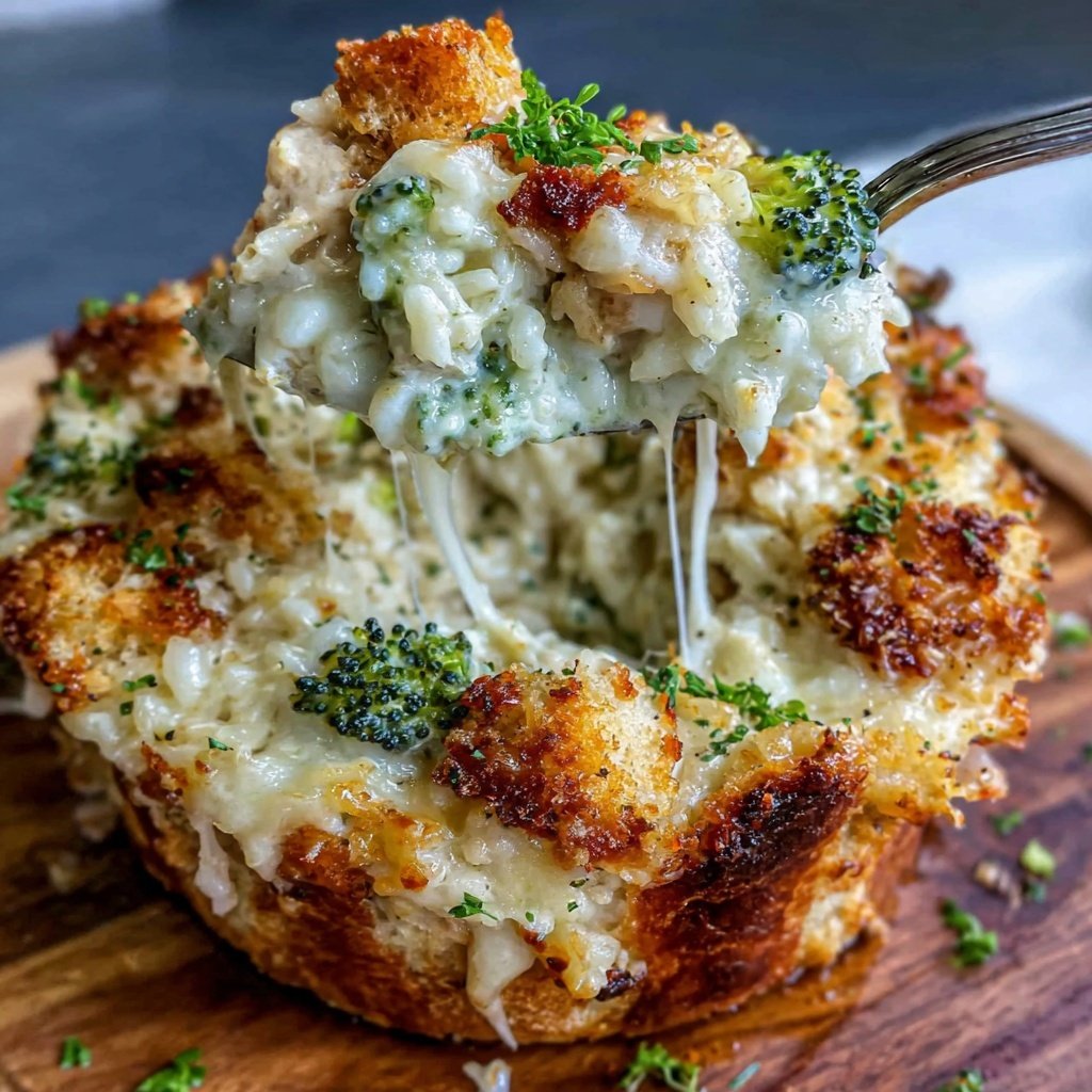 Rotisserie Chicken Broccoli Rice Casserole