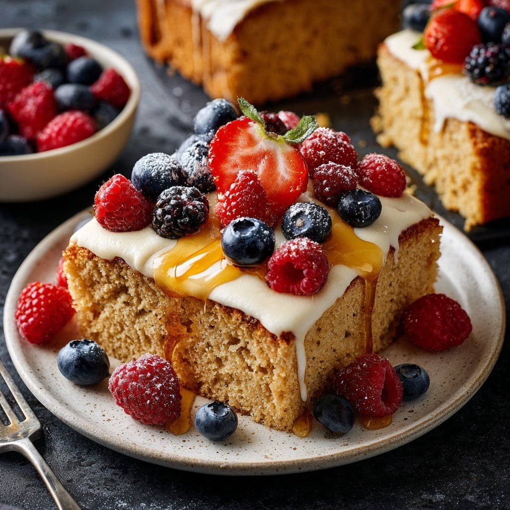 Vanilla Yogurt Snack Cake