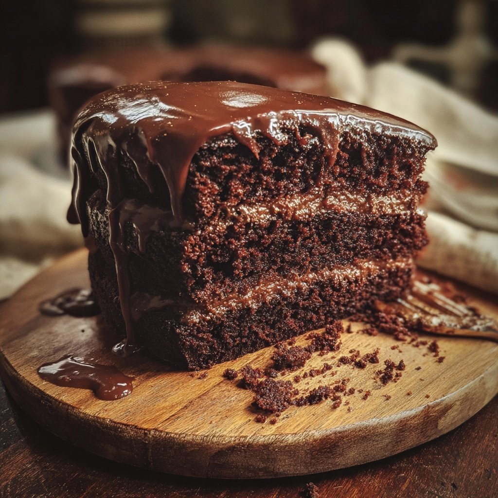 Chocolate Cake With Coffee Flavor