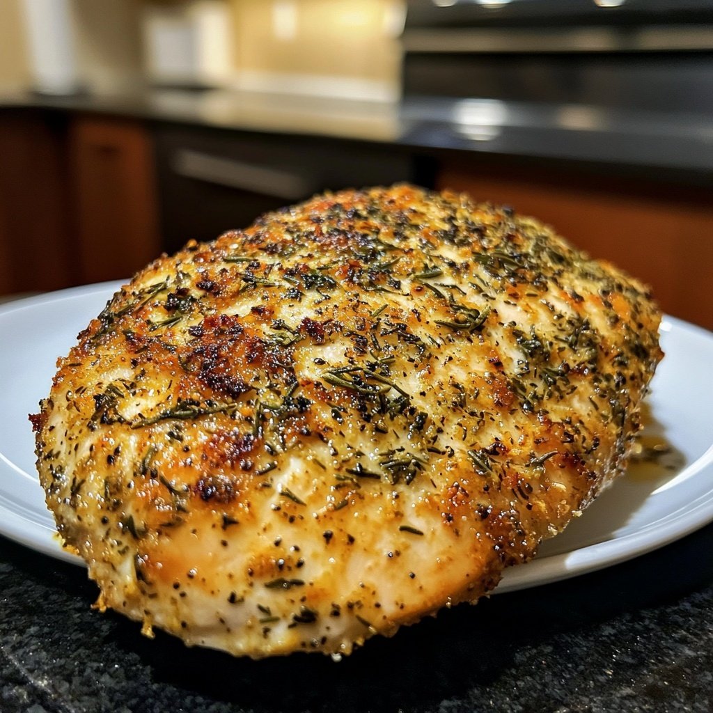 Chicken Breast Baked with Herbs