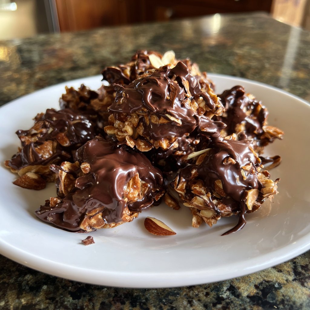 Chocolate Almond Clusters