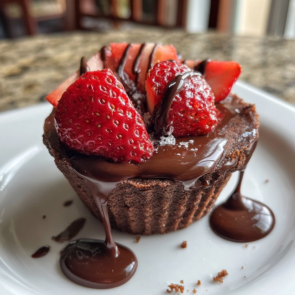 Dubai Chocolate Strawberry Cup Dessert Idea