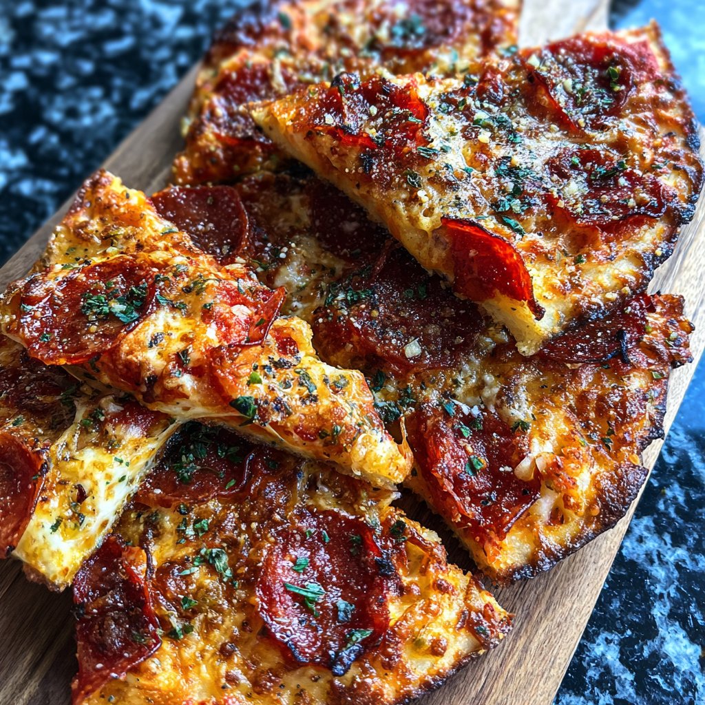Super Bowl Appetizer Flatbread Slices