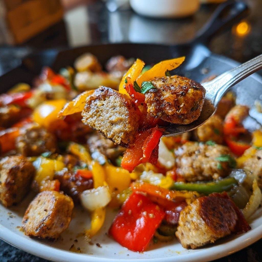 One Pan Sausage And Veggie Dinner