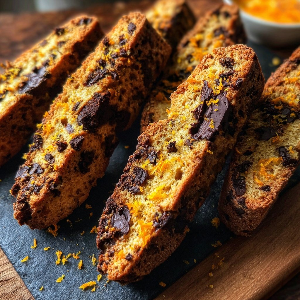 Chocolate Orange Biscotti