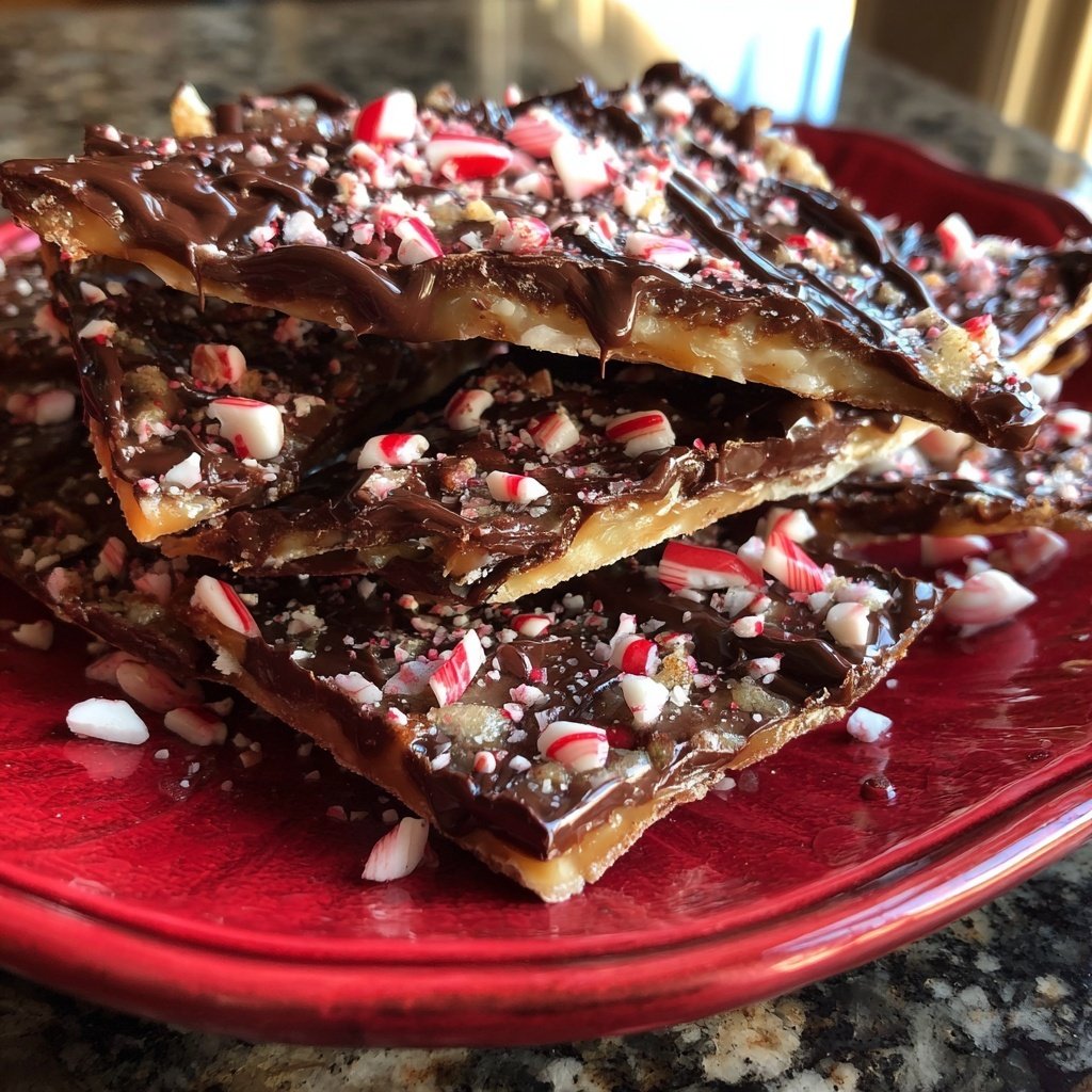 Christmas Crack (Saltine Bark)