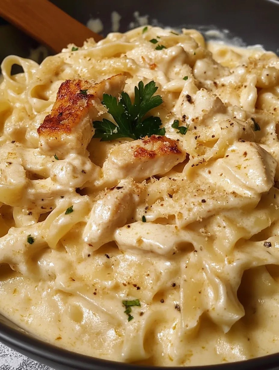 Creamy Chicken Alfredo