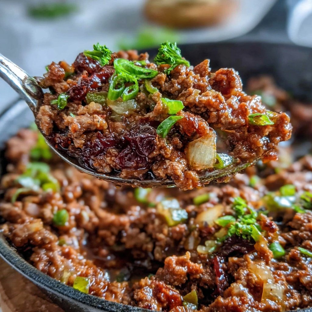 Hamburger Meat Sloppy Joe Skillet