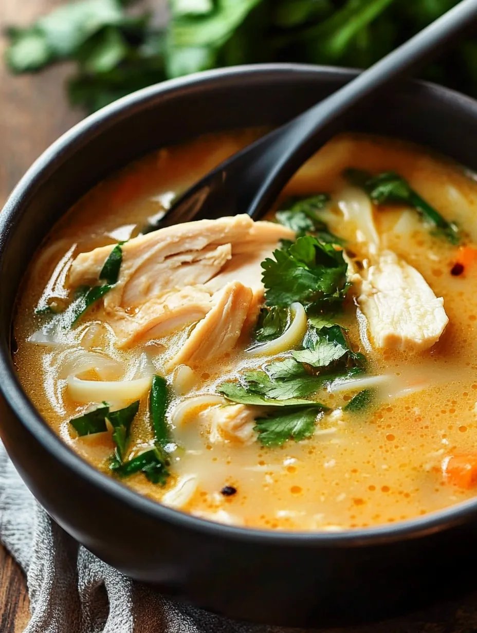 Easy Thai Chicken Soup